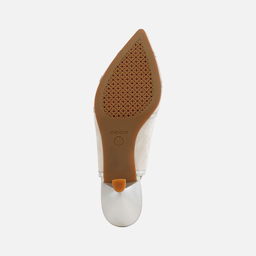 Geox Bayan Stiletto Ayakkabı Altın - Elisangel - QLW-189740